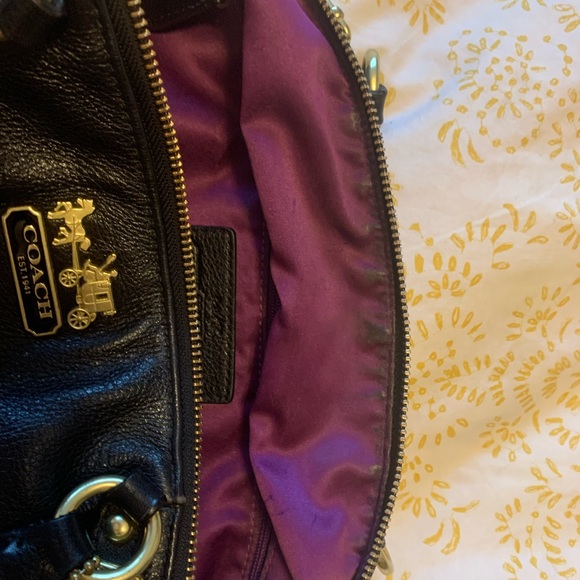 Authentic leather Coach bag - Picture 7 of 8